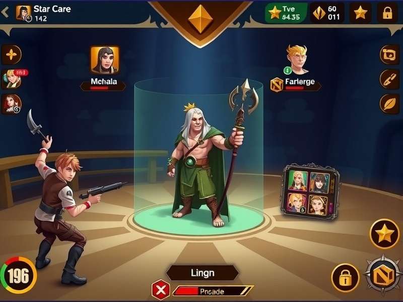 Star Anise Masters character collection and upgrade interface